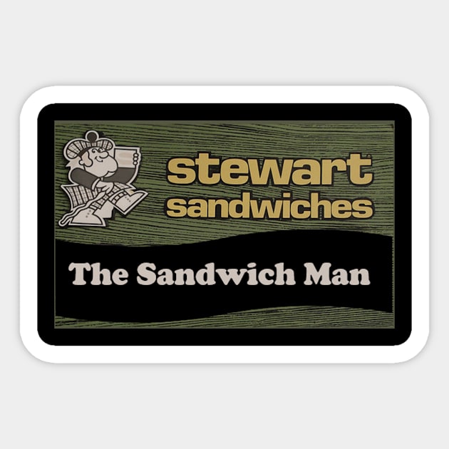 sandwich man Sticker by Tail To Paw Animal Support